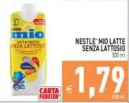 Supermercati Agorà Nestlé mio latte senza lattosio offerta