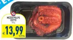Supermercati Agorà Mezzo polpo cotto offerta