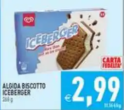 Supermercati Agorà Algida biscotto iceberg offerta