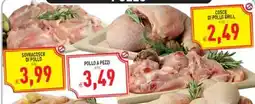 Supermercati Agorà Cosce di pollo grill offerta
