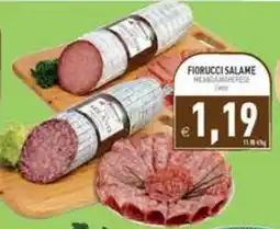 Supermercati Agorà Fiorucci salame milanese offerta