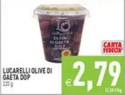 Supermercati Agorà Lucarelli olive di Gaeta DOP offerta