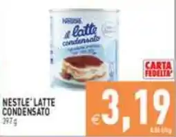 Supermercati Agorà Nestlé latte condensato offerta
