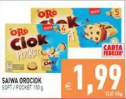 Supermercati Agorà Saiwa Orociok Soft / Pocket offerta