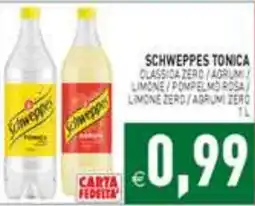 Supermercati Agorà Schweppes Tonica offerta
