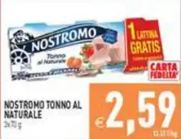 Supermercati Agorà Nostromo tonno al naturale offerta