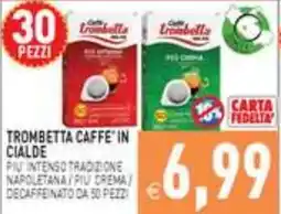 Supermercati Agorà Trombetta caffè in cialde offerta