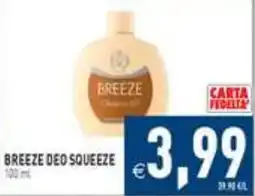 Iperfamily Breeze deo squeeze offerta
