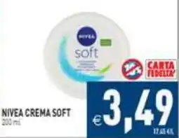 Iperfamily Nivea crema soft offerta