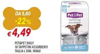 Pet&Pet tappetini assorbenti