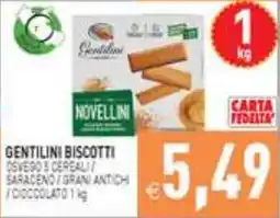 Iperfamily Gentilini biscotti offerta