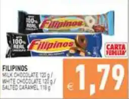 Iperfamily Filipinos milk chocolate / white chocolate / salted caramel offerta