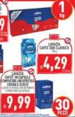 Iperfamily Lavazza Caffè Dek Classico offerta