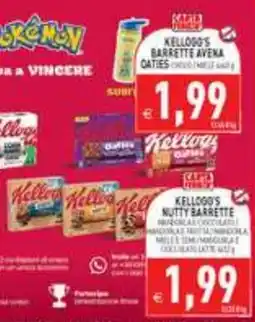 Iperfamily Kellogg's Barrette Avena offerta