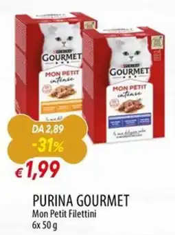 IperFamila Purina Gourmet Mon Petit Filettini offerta