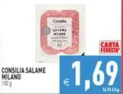 Iperfamily Consilia salame milano offerta