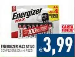 Iperfamily Energizer Max Stilo offerta