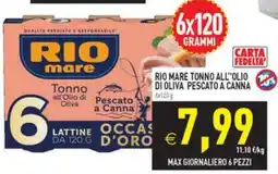 Iperfamily Rio mare Tonno all'Olio di Oliva offerta