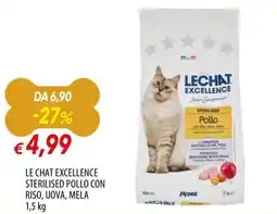 IperFamila Le Chat Excellence Sterilised Pollo offerta