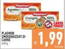 Iperfamily Plasmon omogeneizzati di carne offerta