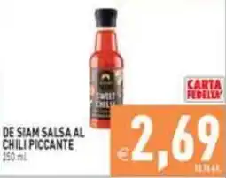 Iperfamily De Siam salsa al chili piccante offerta