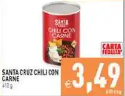 Iperfamily Santa Cruz chili con carne offerta
