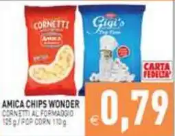 Iperfamily Amica chips wonder cornetti al formaggio offerta