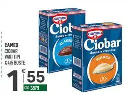 Tutto Risparmio Cash&Carry Cameo Ciobar offerta