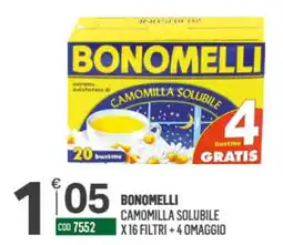 Tutto Risparmio Cash&Carry Bonomelli camomilla solubile offerta
