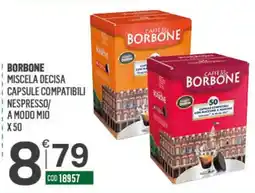 Tutto Risparmio Cash&Carry Borbone miscela decisa capsule compatibili nespresso/ a modo mio offerta