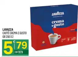 Tutto Risparmio Cash&Carry Lavazza caffè crema e gusto offerta