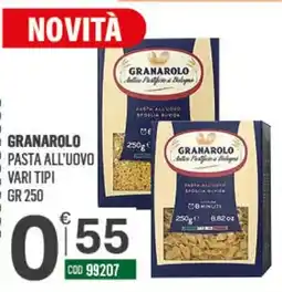 Tutto Risparmio Cash&Carry Granarolo pasta all'uovo offerta