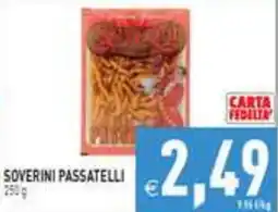 Supermercati Agorà Soverini passatelli offerta