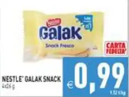Supermercati Agorà Nestlé Galak Snack offerta