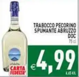 Supermercati Agorà Trabocco Pecorino Spumante Abruzzo DOC offerta