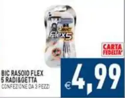 Supermercati Agorà Bic rasoi flex offerta