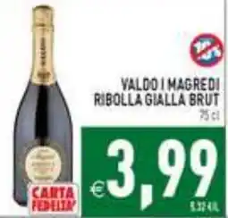 Supermercati Agorà Valdo i Magredi Ribolla Gialla Brut offerta