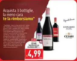 Supermercati Agorà Cesari Valpolicella Classica DOC offerta