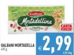 Supermercati Agorà Galbani Mortadellina offerta