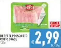 Supermercati Agorà Beretta prosciutto cotto brace offerta