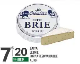Tutto Risparmio Cash&Carry Ma Crémière Petit Brie offerta