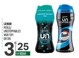 Tutto Risparmio Cash&Carry Lenor perle/Unstoppables offerta