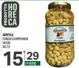 Tutto Risparmio Cash&Carry Funghi champignon interi offerta