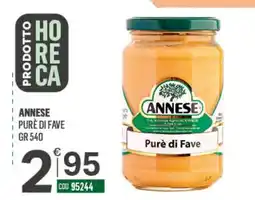 Tutto Risparmio Cash&Carry Annese Purè di Fave offerta