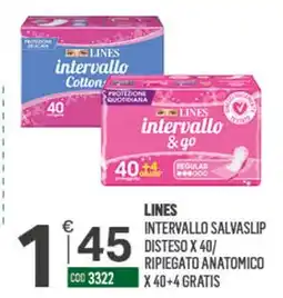 Tutto Risparmio Cash&Carry Lines intervallo salvasilip offerta