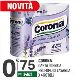 Tutto Risparmio Cash&Carry Corona carta igienica profumo di lavanda offerta