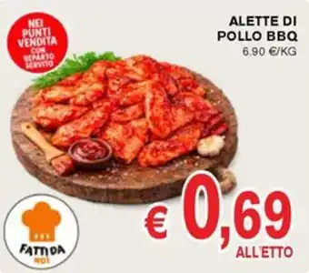 Alette di pollo BBQ