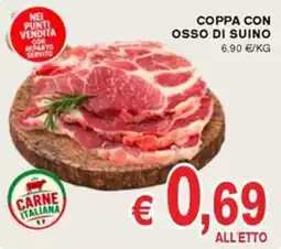 D'Italy Coppa con osso di suino offerta