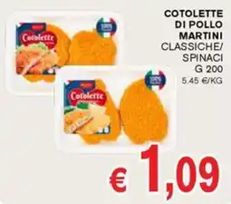 D'Italy Cotolette Martini offerta
