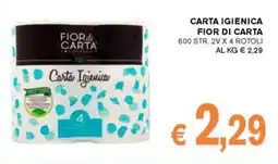 D'Italy Carta Igienica Fior di Carta offerta